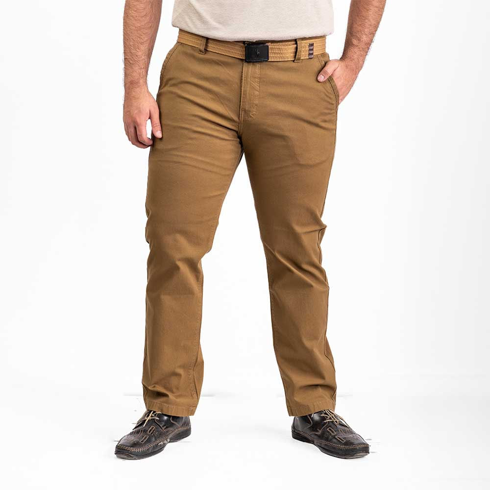Pantalón Hombre Bento Ritzy Of Italy Café Talla 32