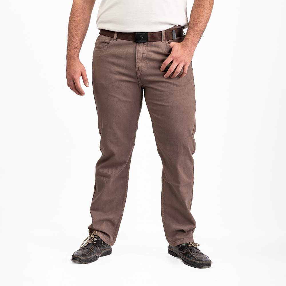 Jean Hombre Forti Ritzy Of Italy Marron Talla 32