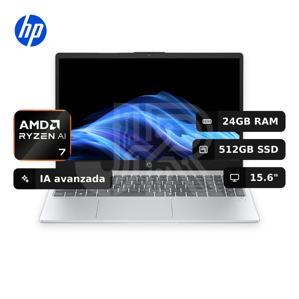 Laptop Hp Omnibook 3 15-fn0072la Ryzen Ai 7-350 24gb 512gb Ssd 15.6"" (bm2j4la#abm)
