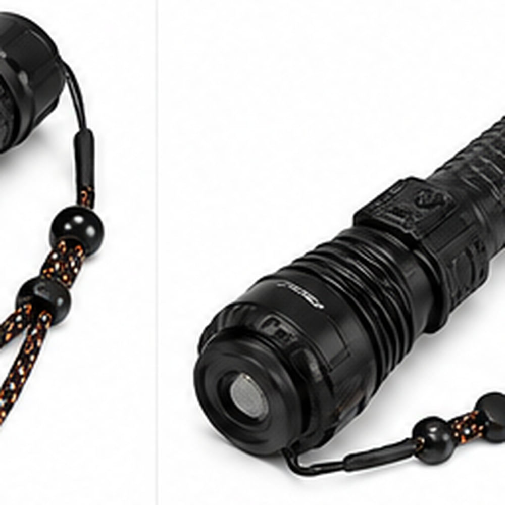 BOSSNEY Linterna LED de Alta Potencia 3000mAh BS-L3309-TG