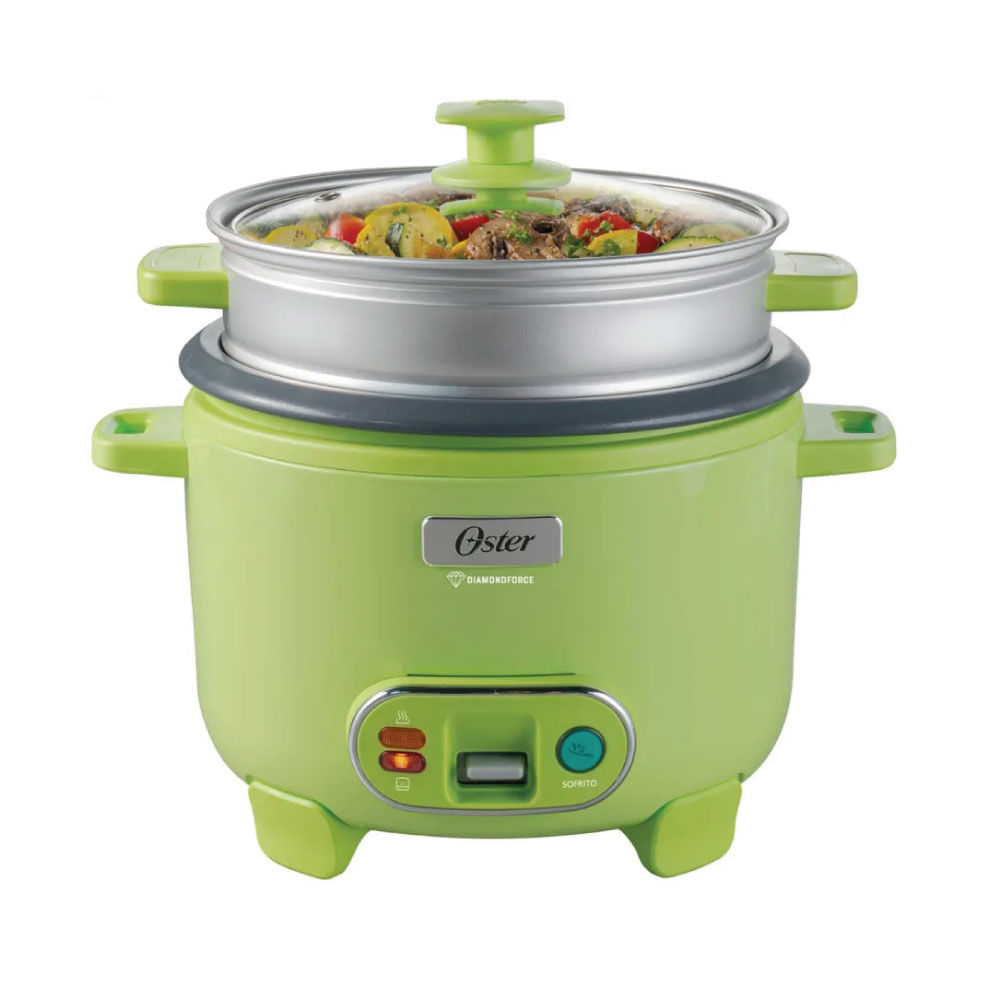Arrocera Oster CKSTRC10DFGRN-053 DiamondForce 1.8Lts con Función de Sofrito