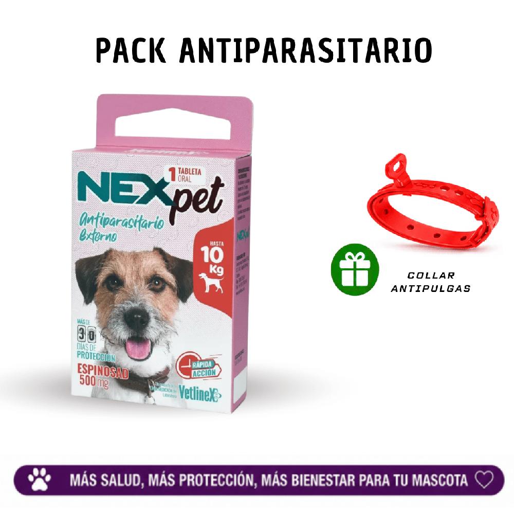 NEXpet Antipulgas de 1 Mes de Protección para Perros de hasta 10kg