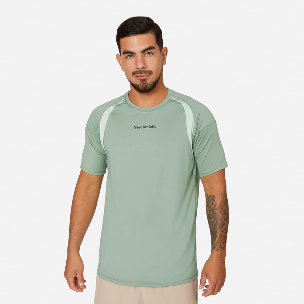 Ropa Deportiva New Athletic Polo MC Ronaldo 199-1010 para Hombre 0M Verde