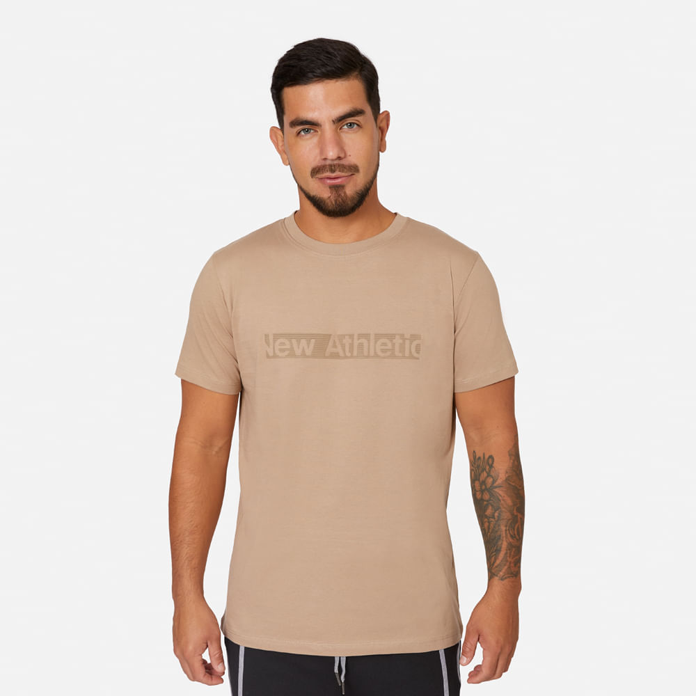 Ropa Urbana New Athletic Polo MC Domo 149-1818 para Hombre 0L Marrón