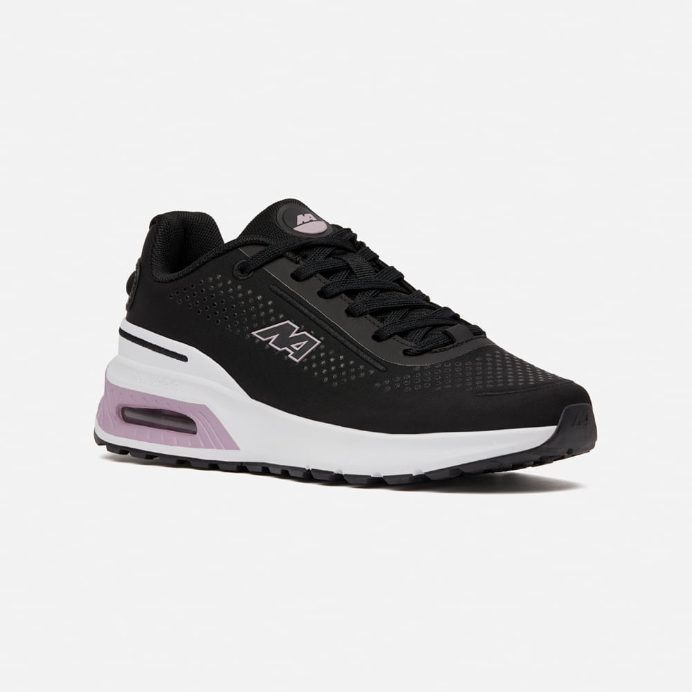 Zapatilla New Athletic Lifestyle SoftWind 227-0228 para Mujer 40 Negro