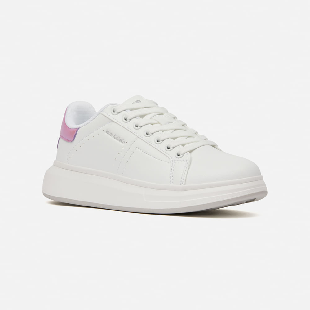 Zapatilla New Athletic Lifestyle Flaat 282-0186 para Mujer 39 Blanco