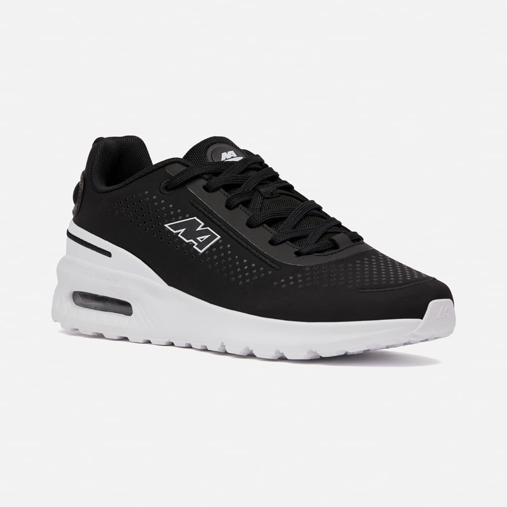 Zapatilla New Athletic Lifestyle SoftWind 227-0201 para Hombre 41 Negro