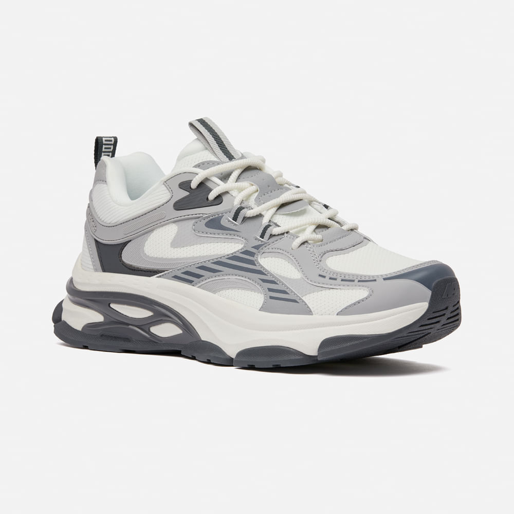 Zapatilla New Athletic Lifestyle NeoFlex 211-0421 para Hombre 41 Gris