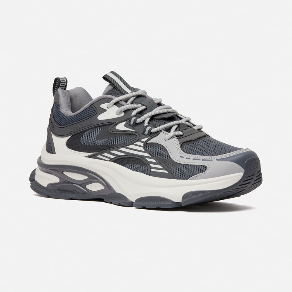 Zapatilla New Athletic Lifestyle NeoFlex 211-0304 para Hombre 41 Gris
