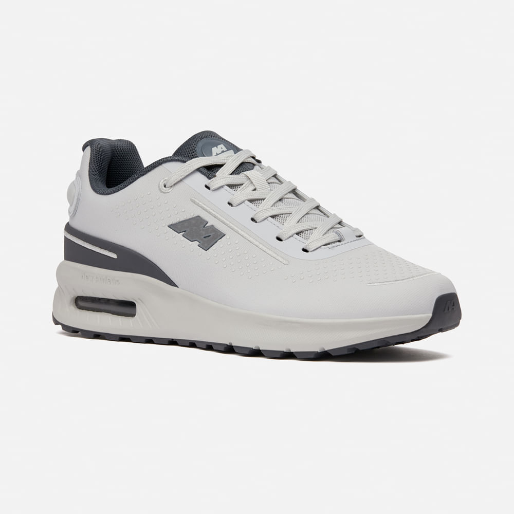 Zapatilla New Athletic Lifestyle SoftWind 227-0403 para Hombre 44 Gris