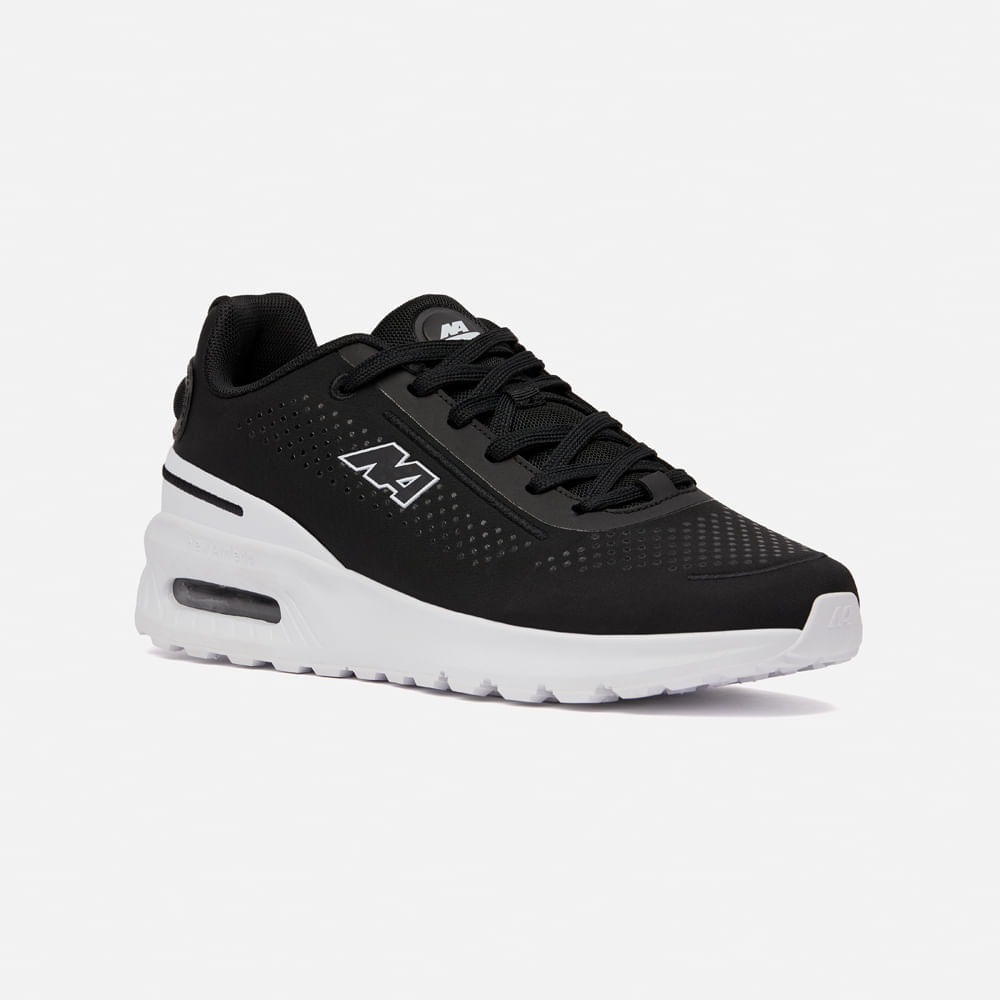 Zapatilla New Athletic Lifestyle SoftWind 227-0201 para Mujer 36 Negro