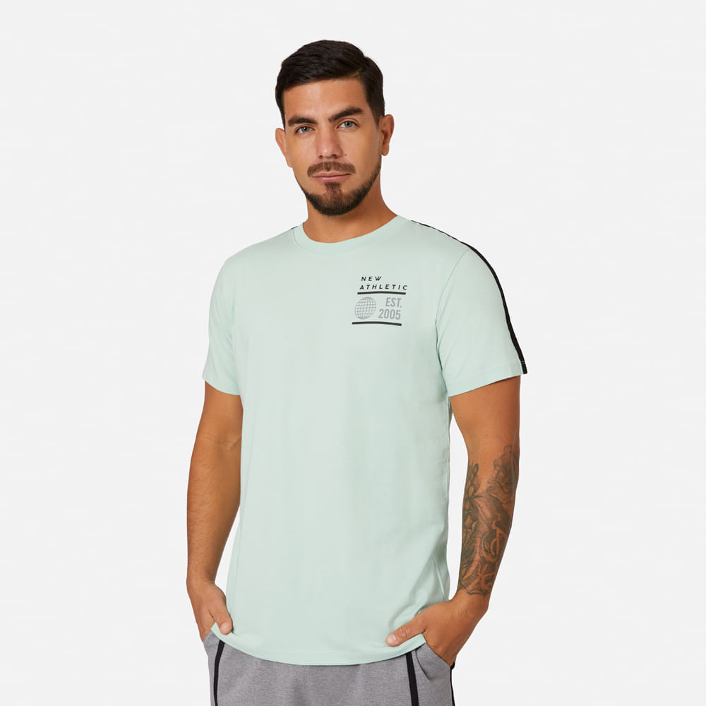 Ropa Urbana New Athletic Polo MC Dante 148-1010 para Hombre 0M Verde