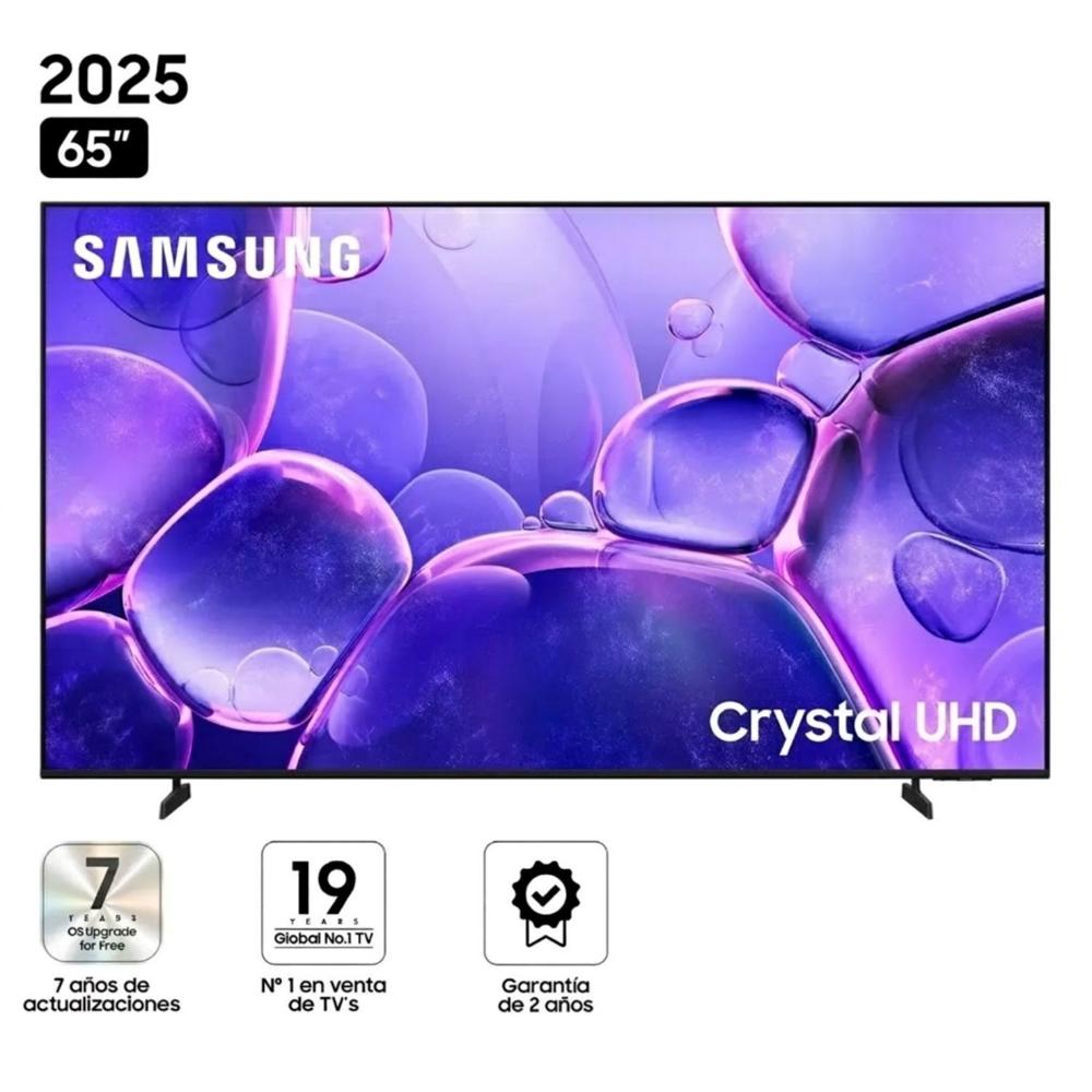 Televisor Samsung 65 Crystal UHD UN65U8000FGXPE Smart Tv 2025