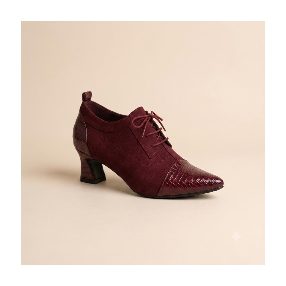Zapato de Vestir Antonella Vino Talla 38