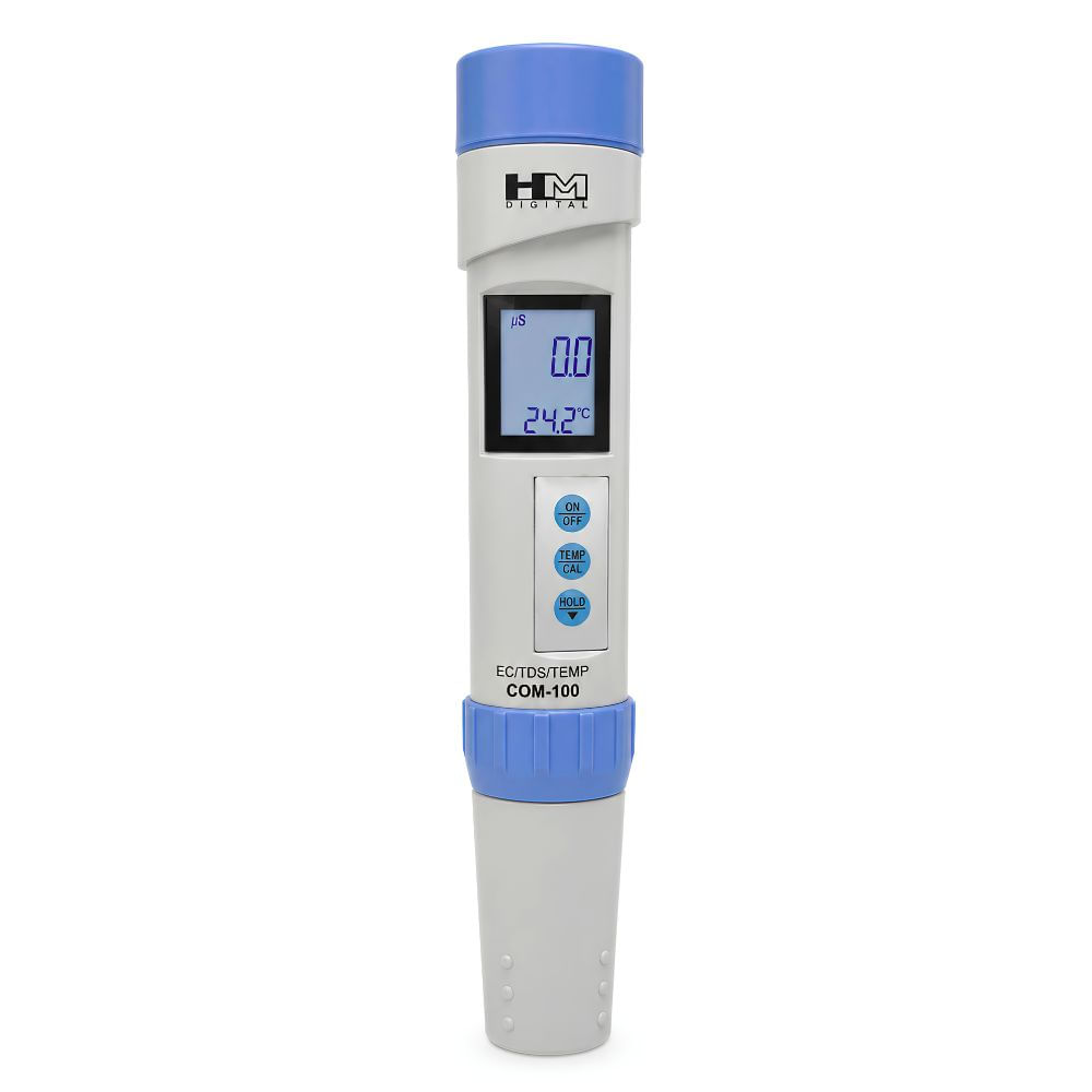 Medidor Digital de TDS-EC Conductividad HM Digital Serie Pro COM-100