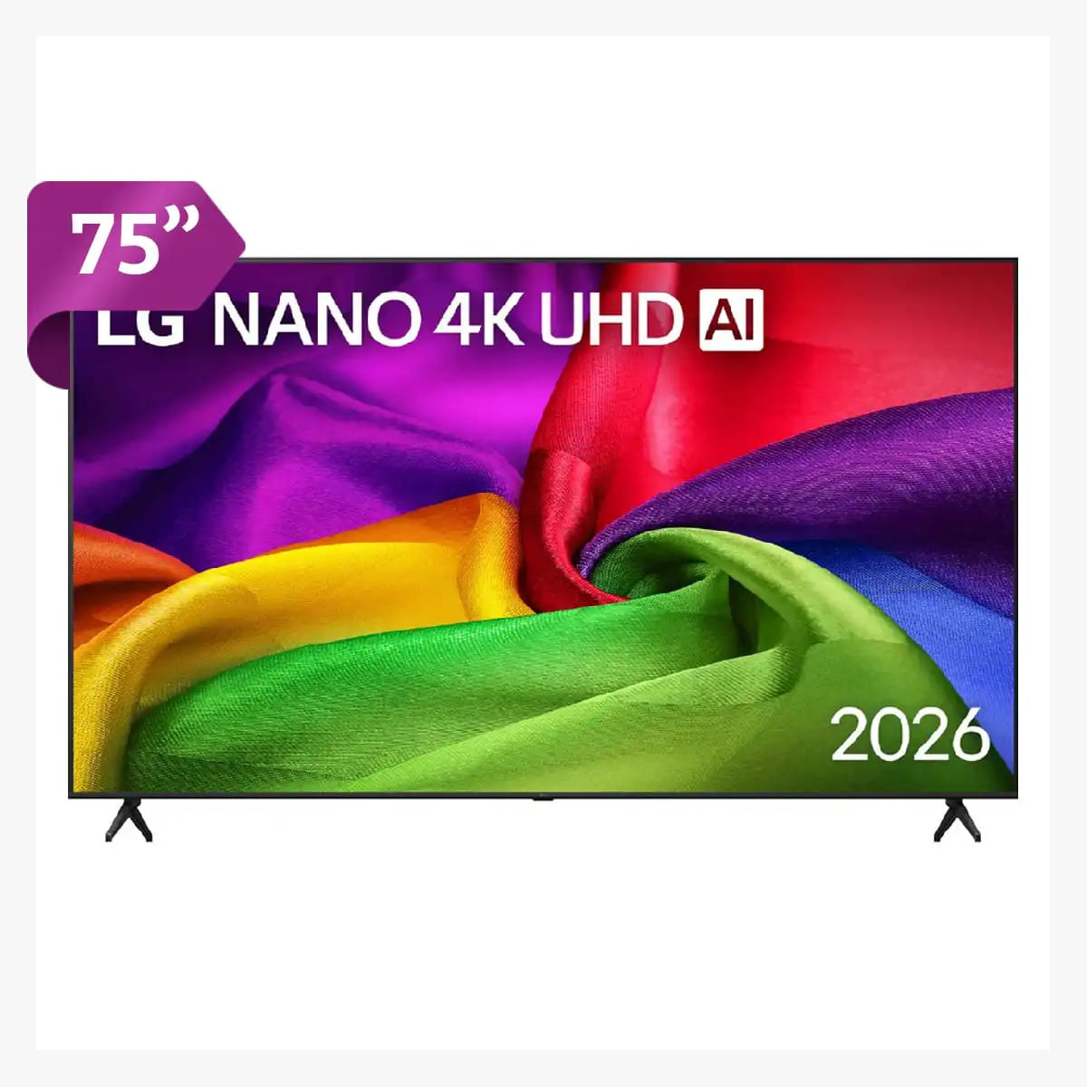 TELEVISOR LG 75' NANO AI SMART TV 4K UHD  75NU800BPSB 2026