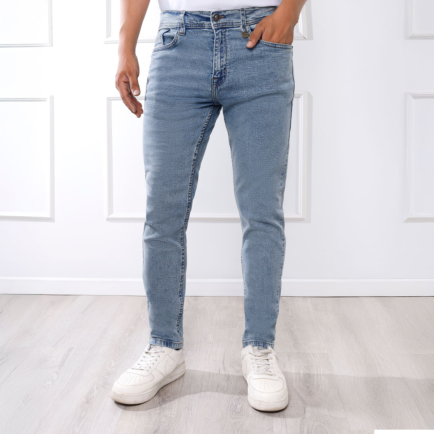 Jean Hombre K0-1501-410 Kansas Celeste Talla 30