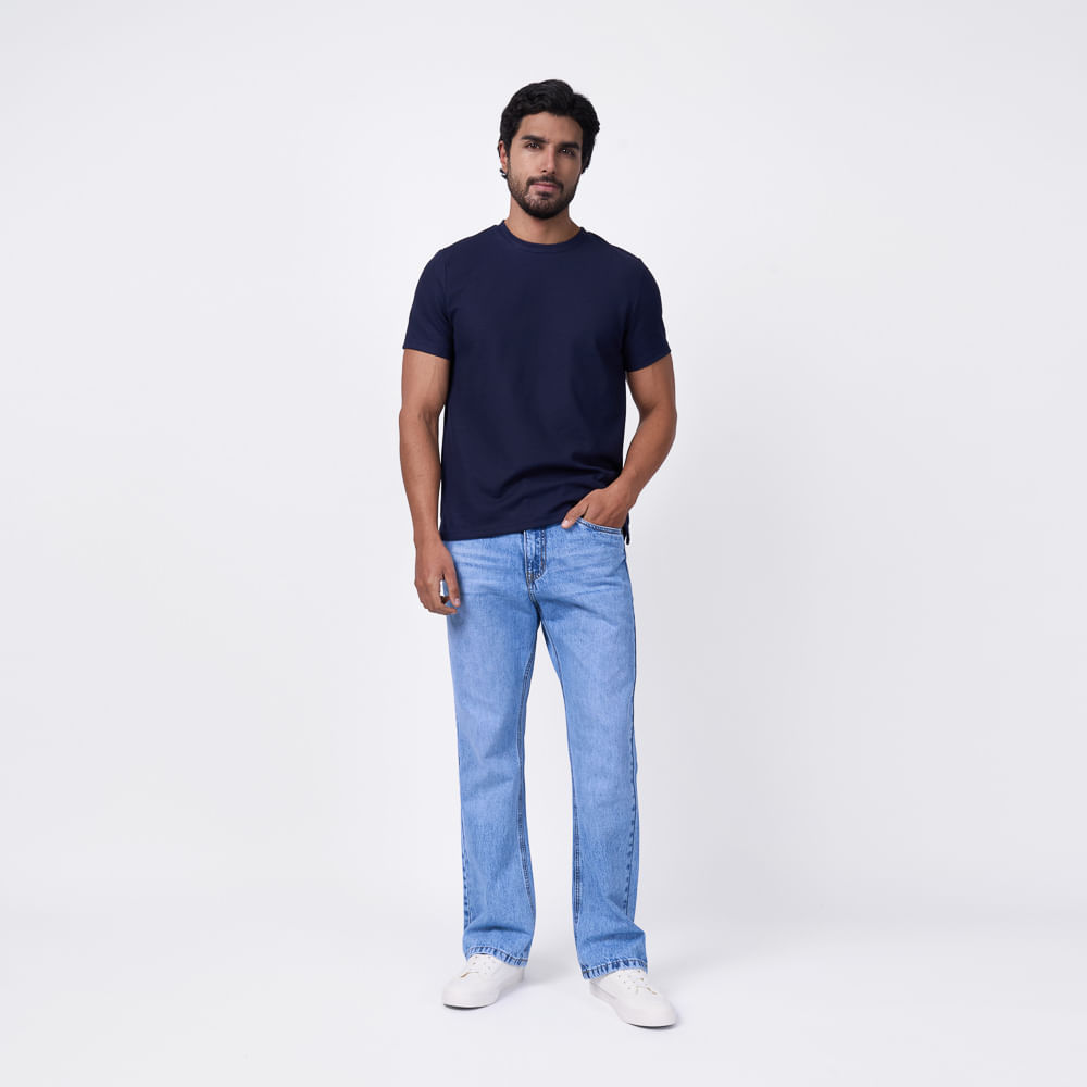 Jean Hombre Flare-G-Namm Bronco Celeste Talla 28