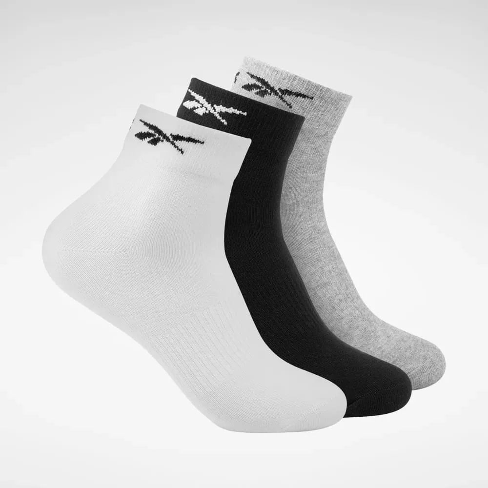 Medias Deportivas Reebok Unisex Ankle 3p Blanco S