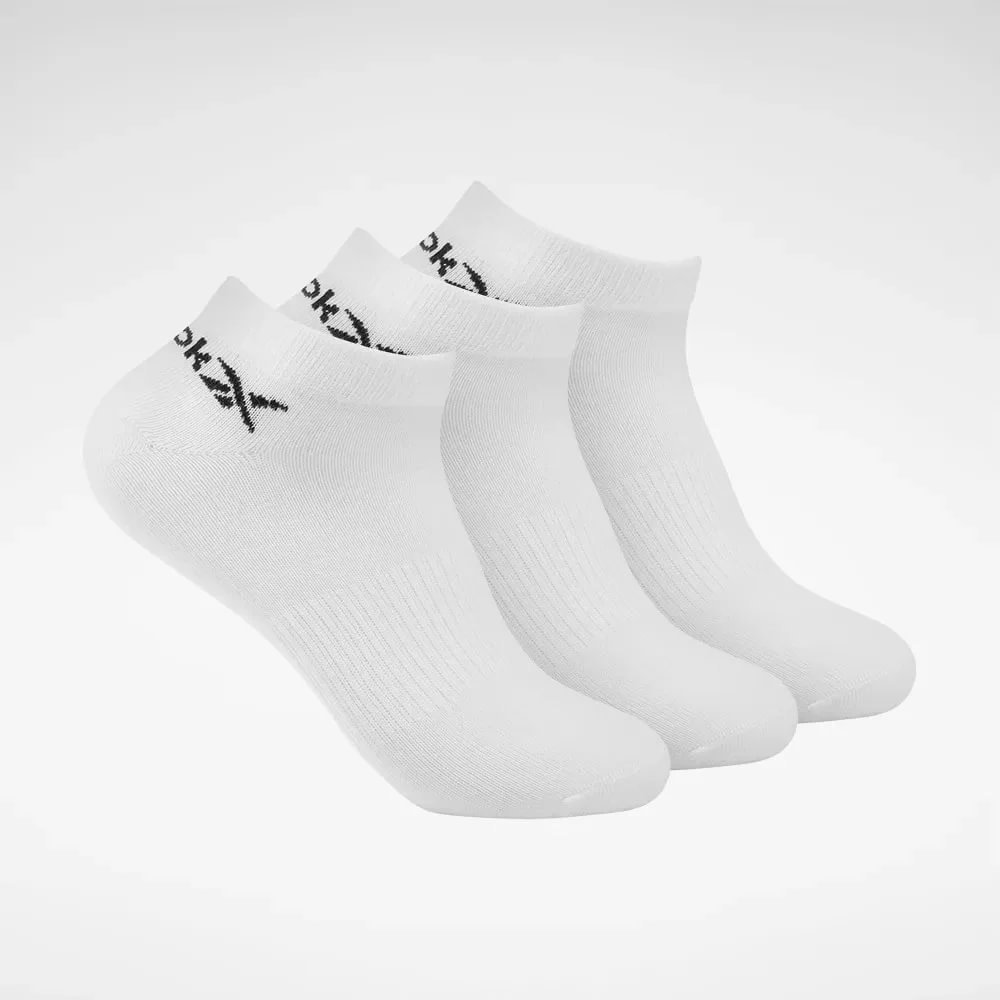 Medias Deportivas Reebok Unisex Low Cut 3p Blanco L