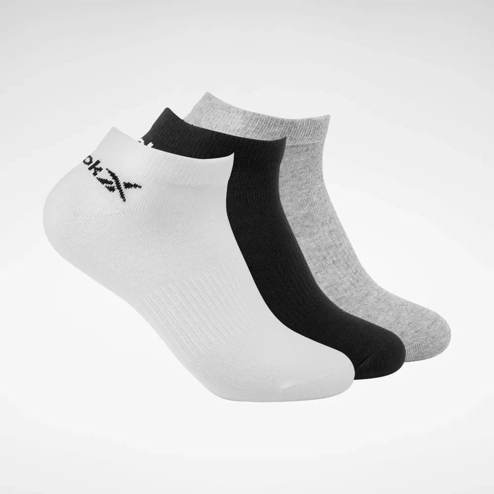 Medias Deportivas Reebok Unisex Low Cut 3p Blanco L