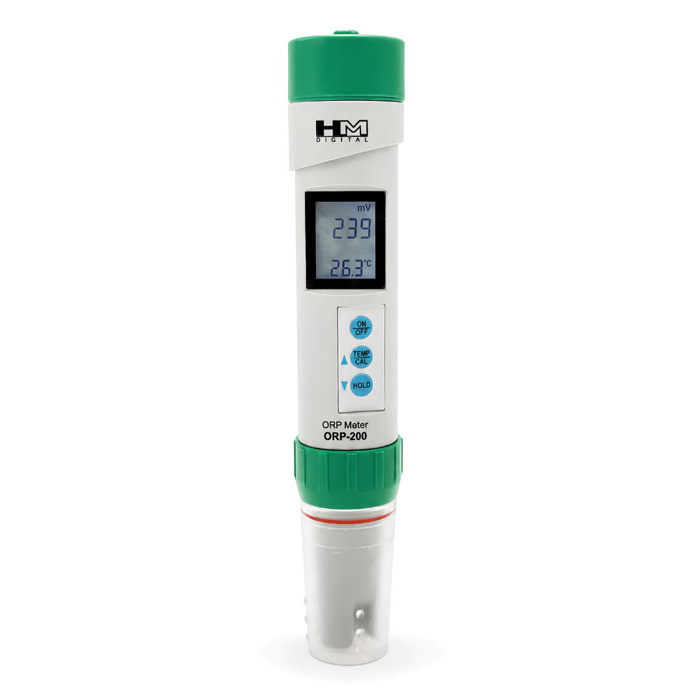 Medidor Digital de ORP Redox y Temperatura HM Digital Serie Pro ORP-200