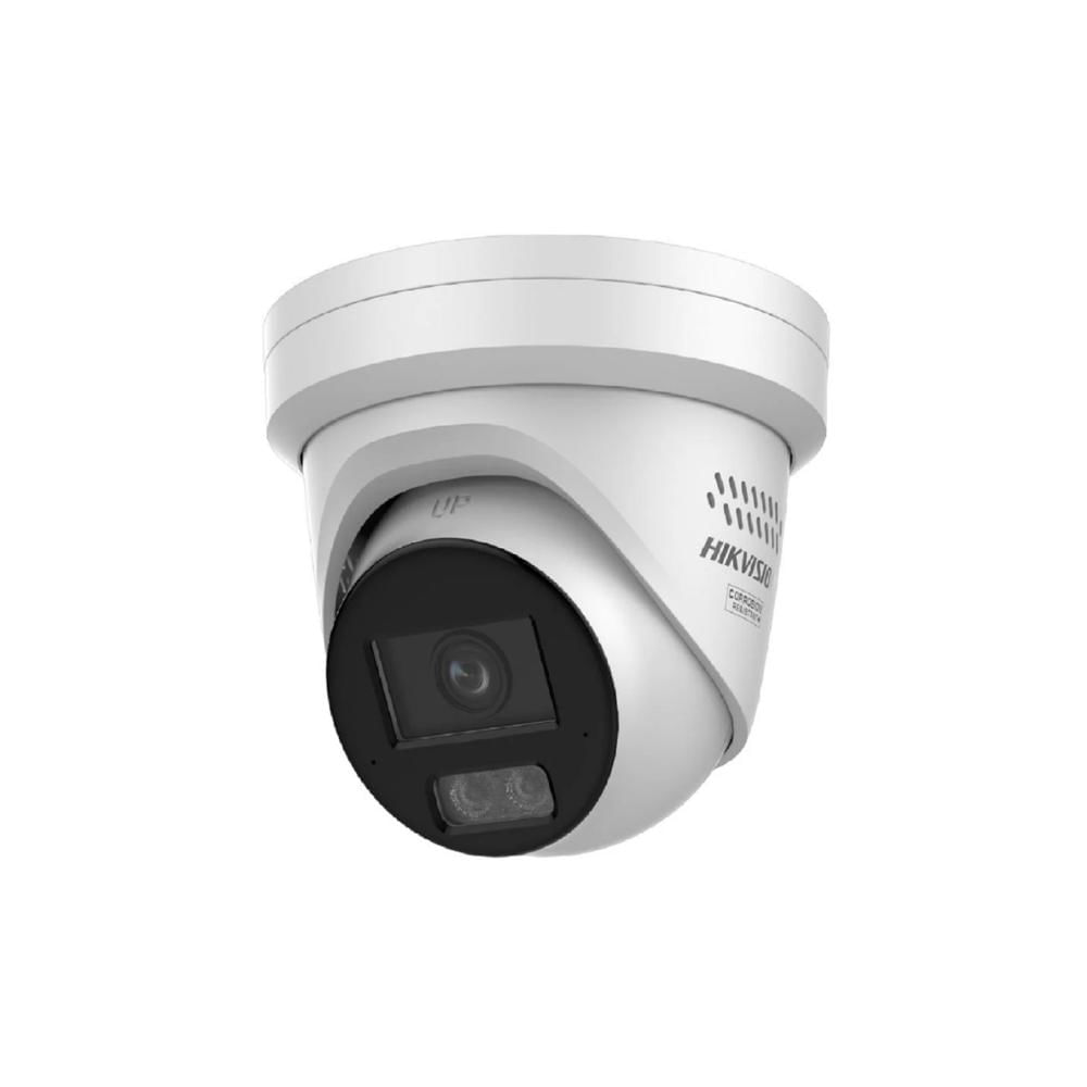 CÁMARA IP HIKVISION COLORVU 3.0 TURRET 8MP 2.8MM SMART HYBRID LIGHT IR AUDIO Y STROBE
