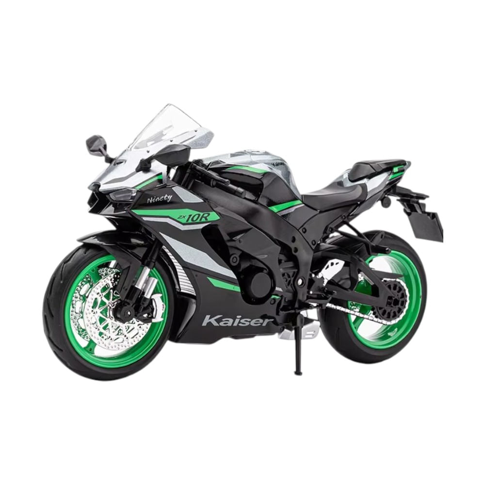 Kaiser Ninja ZX-10R Negro 1-12 Luces y Sonido