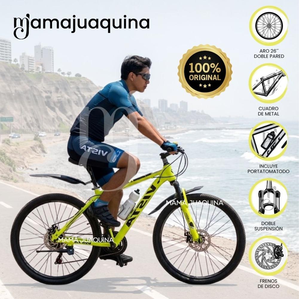 Bicicleta para Niño Aro 26 VISTA Edición Exclusiva Yellow