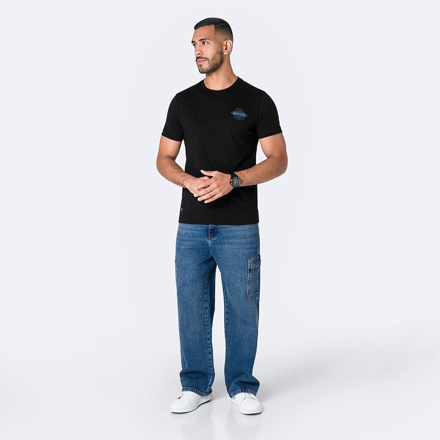 Jean Pionier Hombre Oggy Azul Acero Talla 30