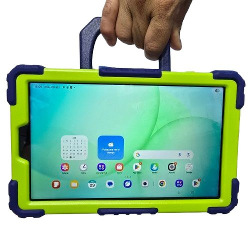 Protector Antigolpe para Tablet Samsung Galaxy Tab A11 SM-X133 Yellow Blue Amarillo