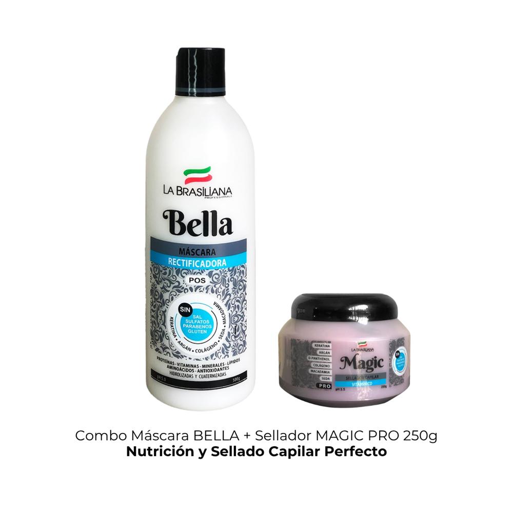 Combo Máscara BELLA con Sellador MAGIC PRO 250g
