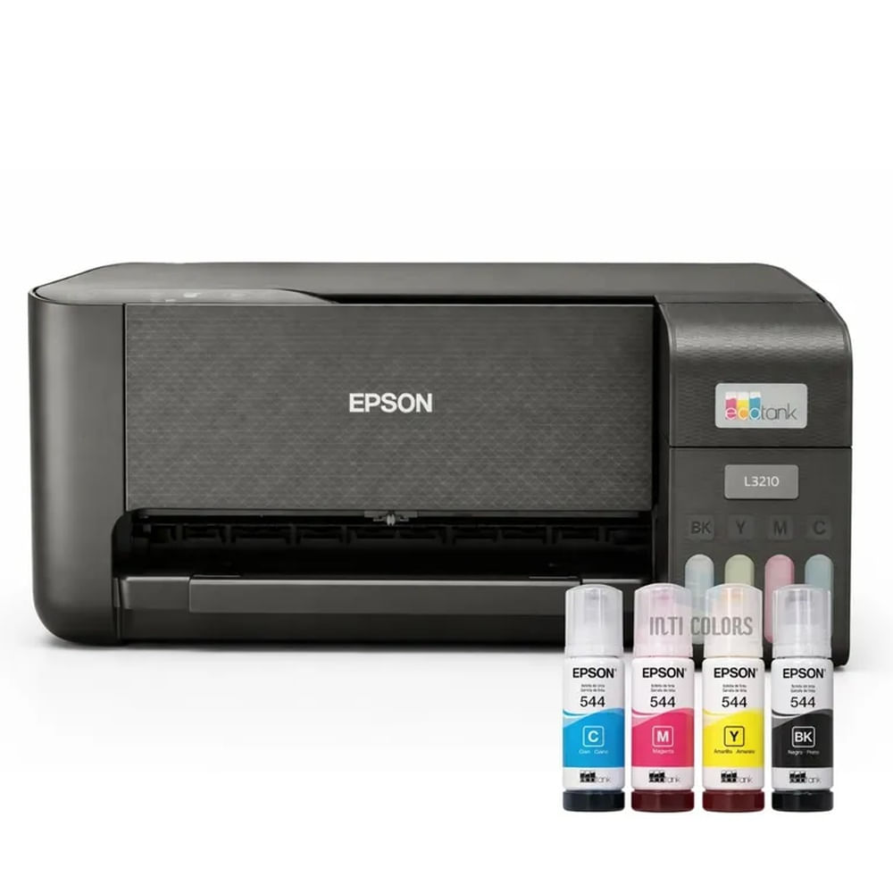Impresora Epson L3210 Multifuncional EcoTank USB Color 3 en 1 Tinta Continua
