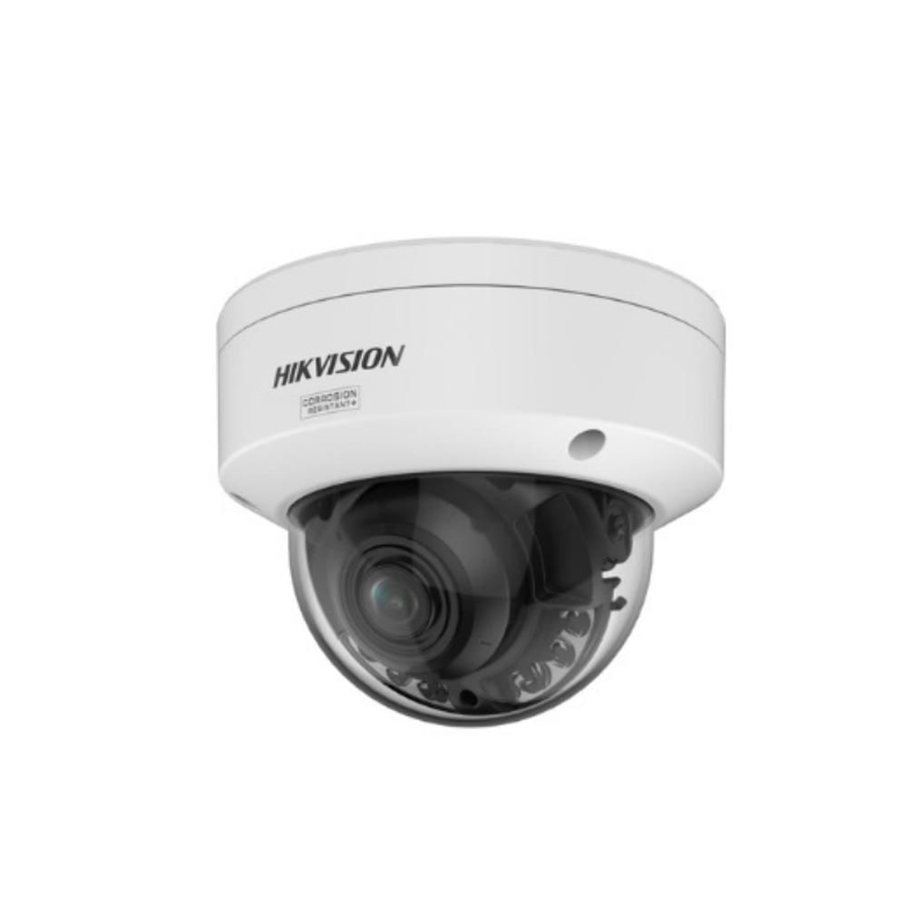 CÁMARA IP HIKVISION COLORVU 3.0 DOMO 8MP 2.8-12MM SMART HYBRID LIGHT NEMA4X IK10