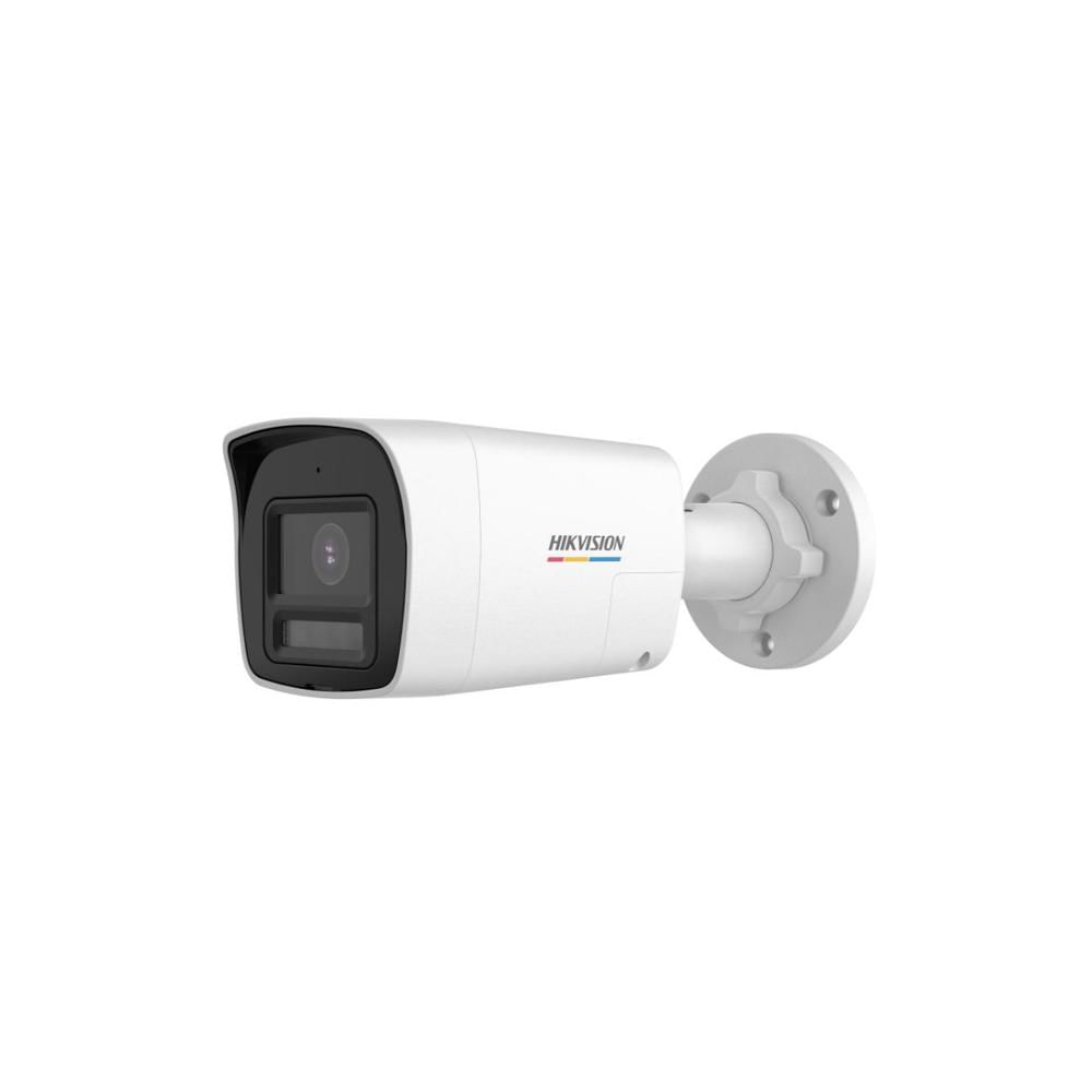 CÁMARA BULLET MINI HIKVISION 2MP COLORVU SMART HYBRID LIGHT AUDIO 2 VÍAS Y SIRENA