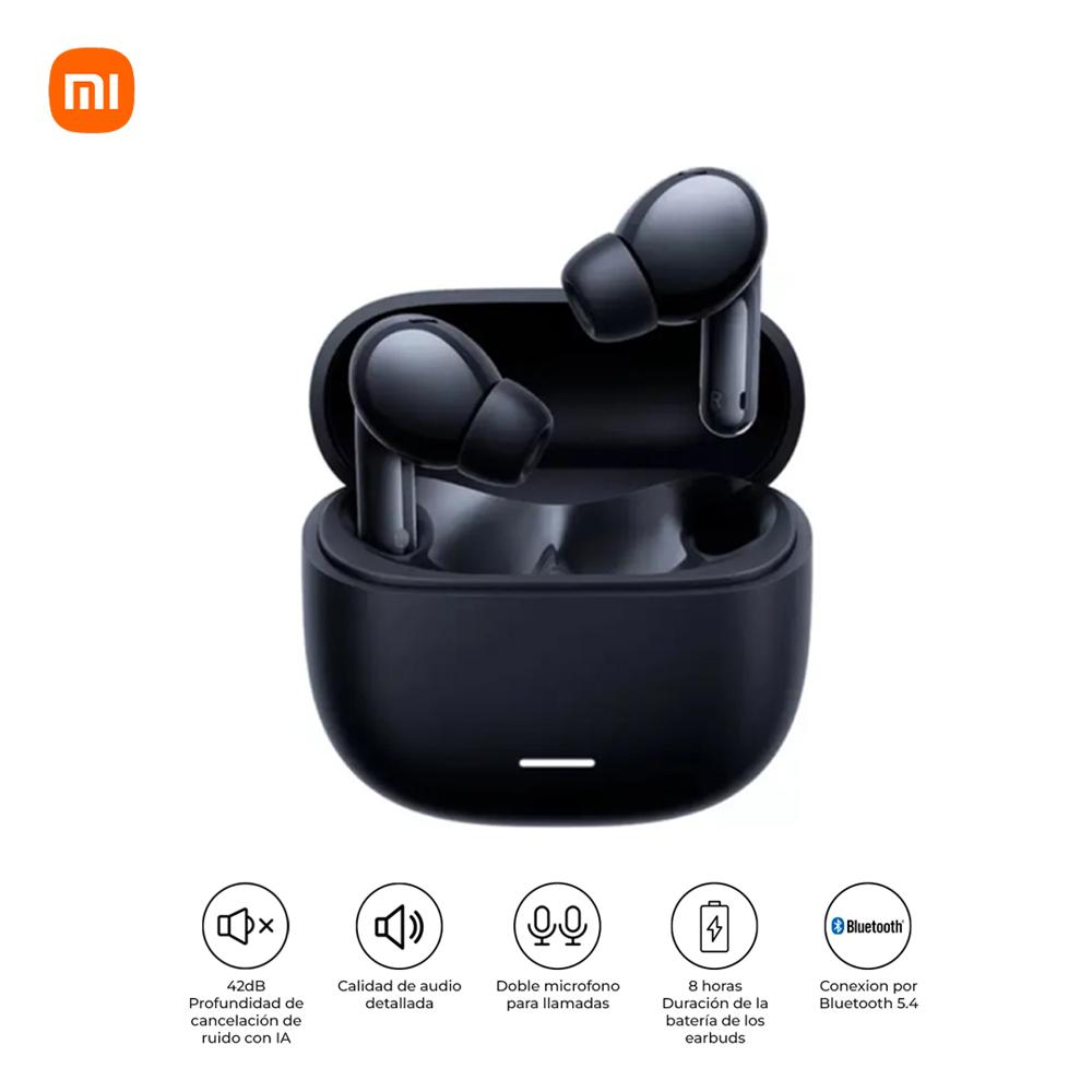 Audífonos Bluetooth Xiaomi Redmi Buds 8 Lite ANC IP54 36H Negro