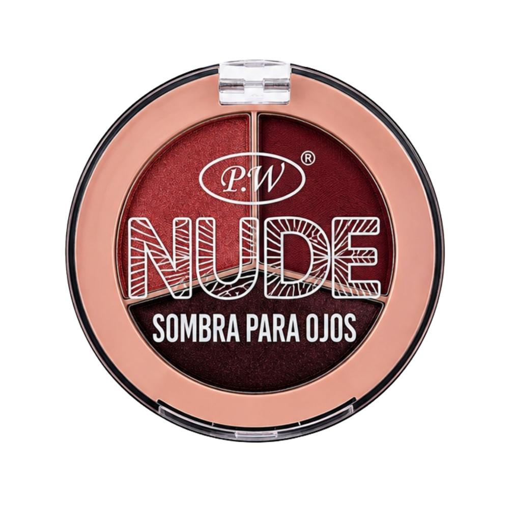 Paleta compacta redonda sombra para ojos tono 03 - P&W