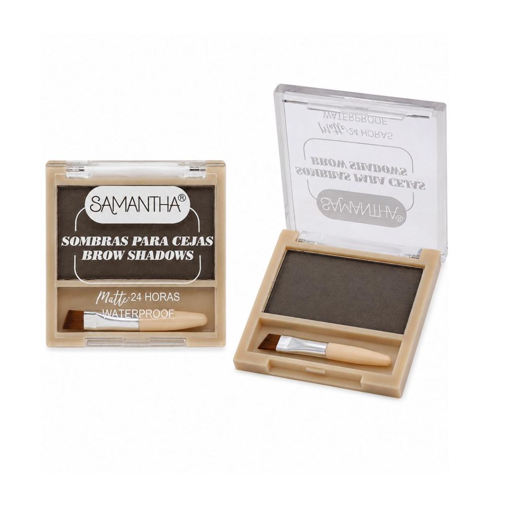 Sombra de cejas mate brow shadows Tono 02 - SAMANTHA