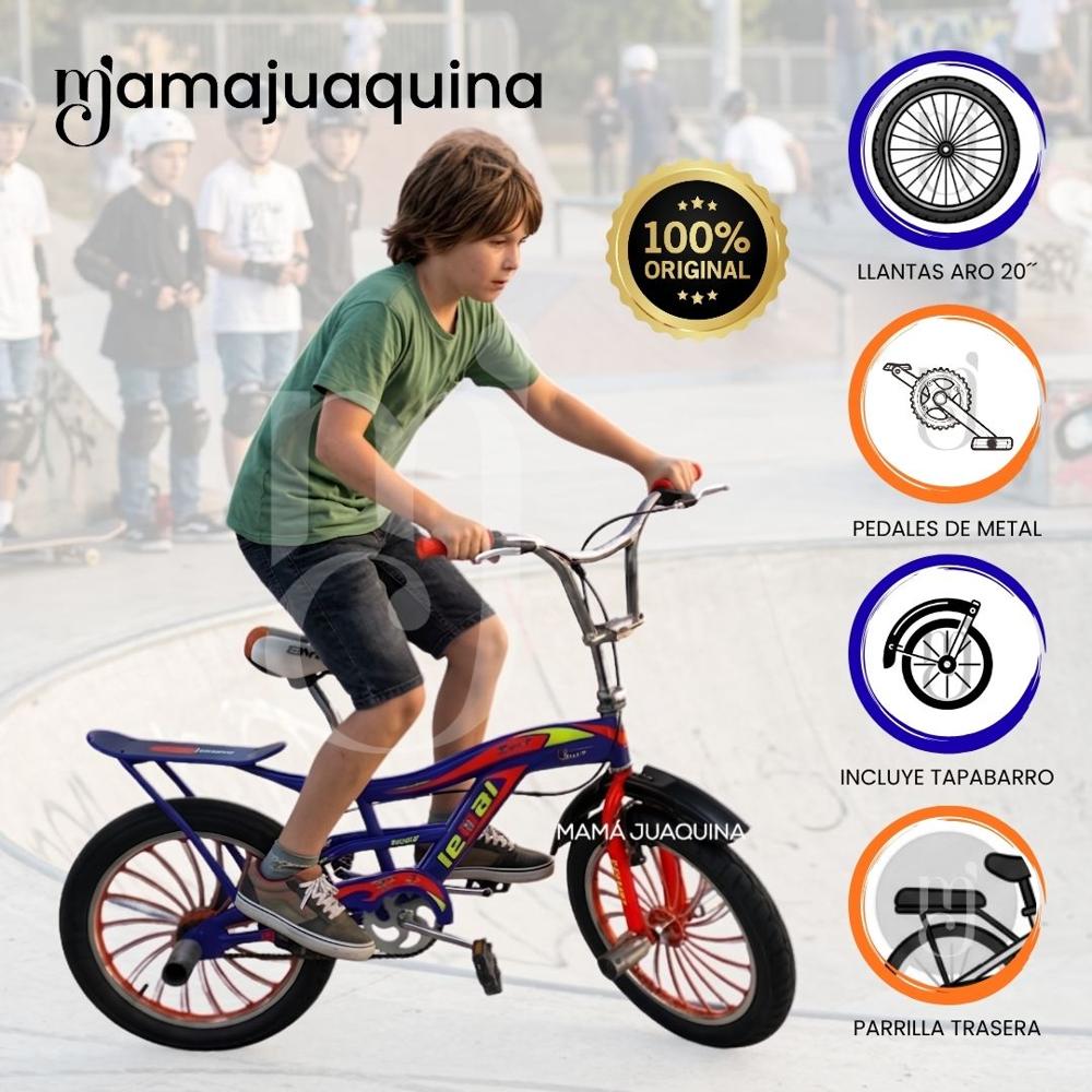 Bicicleta BMX Para Niño VORUNA ARO 20 Colección Exclusiva Blue