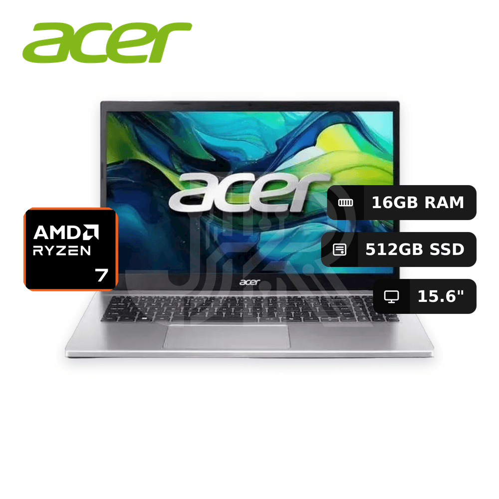 Laptop Acer Aspire Go 15 AG15-42P-R917 Ryzen 7-7730U 16GB 512GB SSD 15.6""