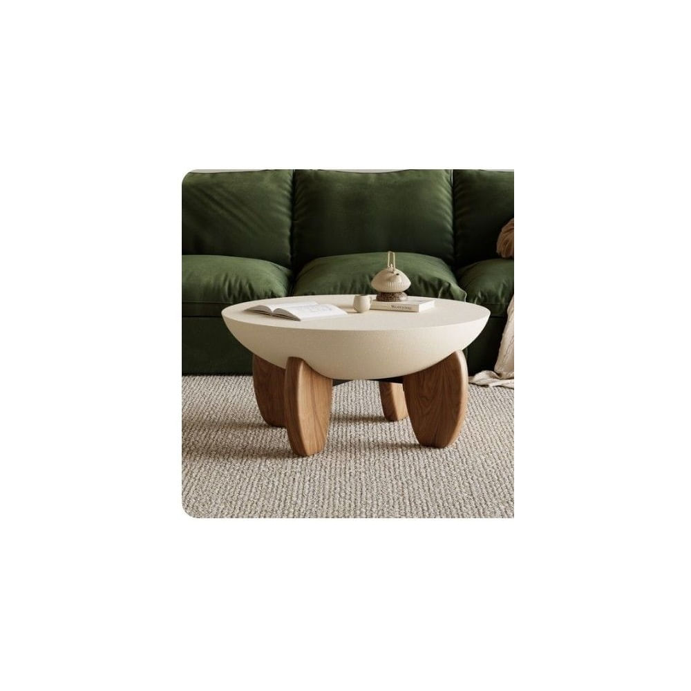 MESA DE CENTRO ADISSON MARFIL