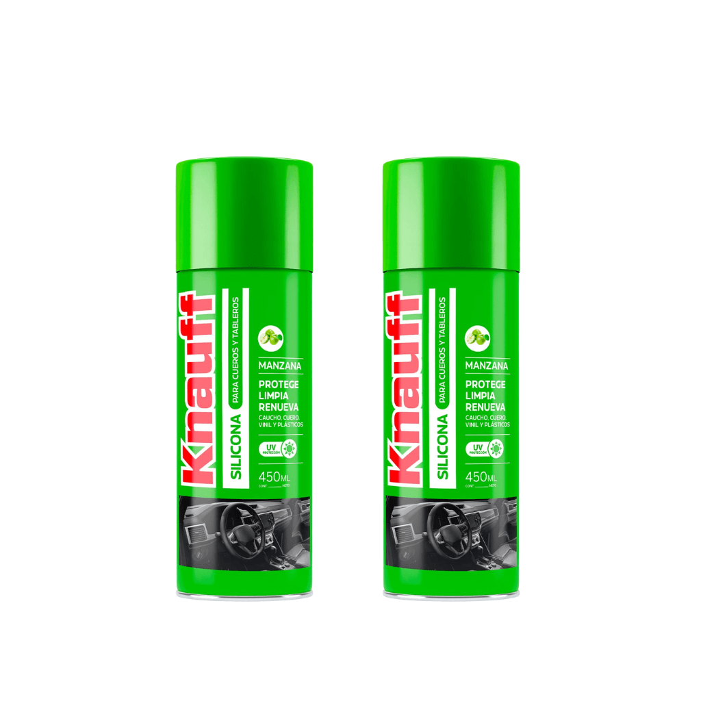 Pack x 2 - Silicona Cueros y Tableros Knauf  450ml Manzana
