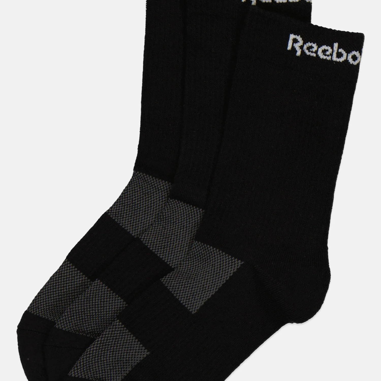 Medias Deportivas Reebok Unisex Mid Crew 3p Negro M