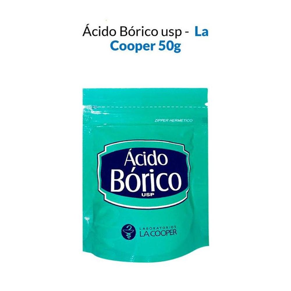 Ácido Bórico usp - La Cooper x 50g