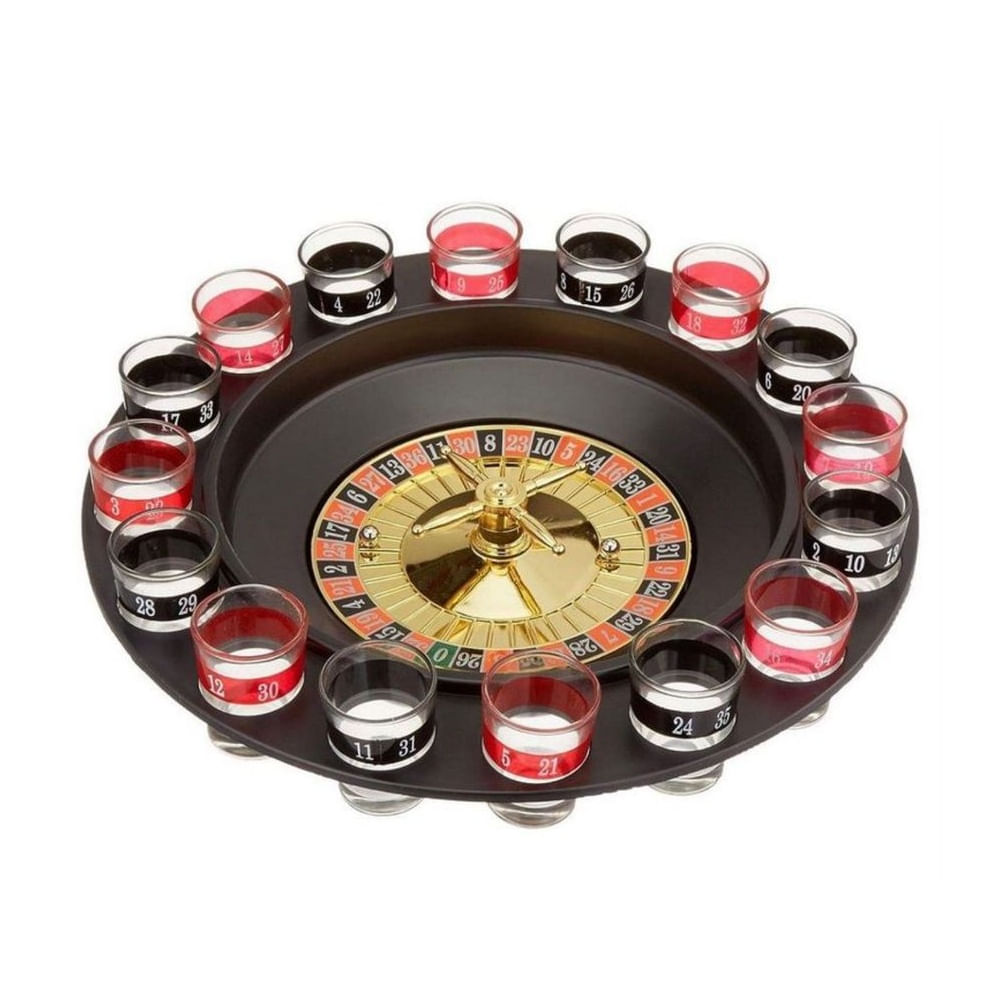 Juego de mesa - Ruleta shot de tragos PREMIUM