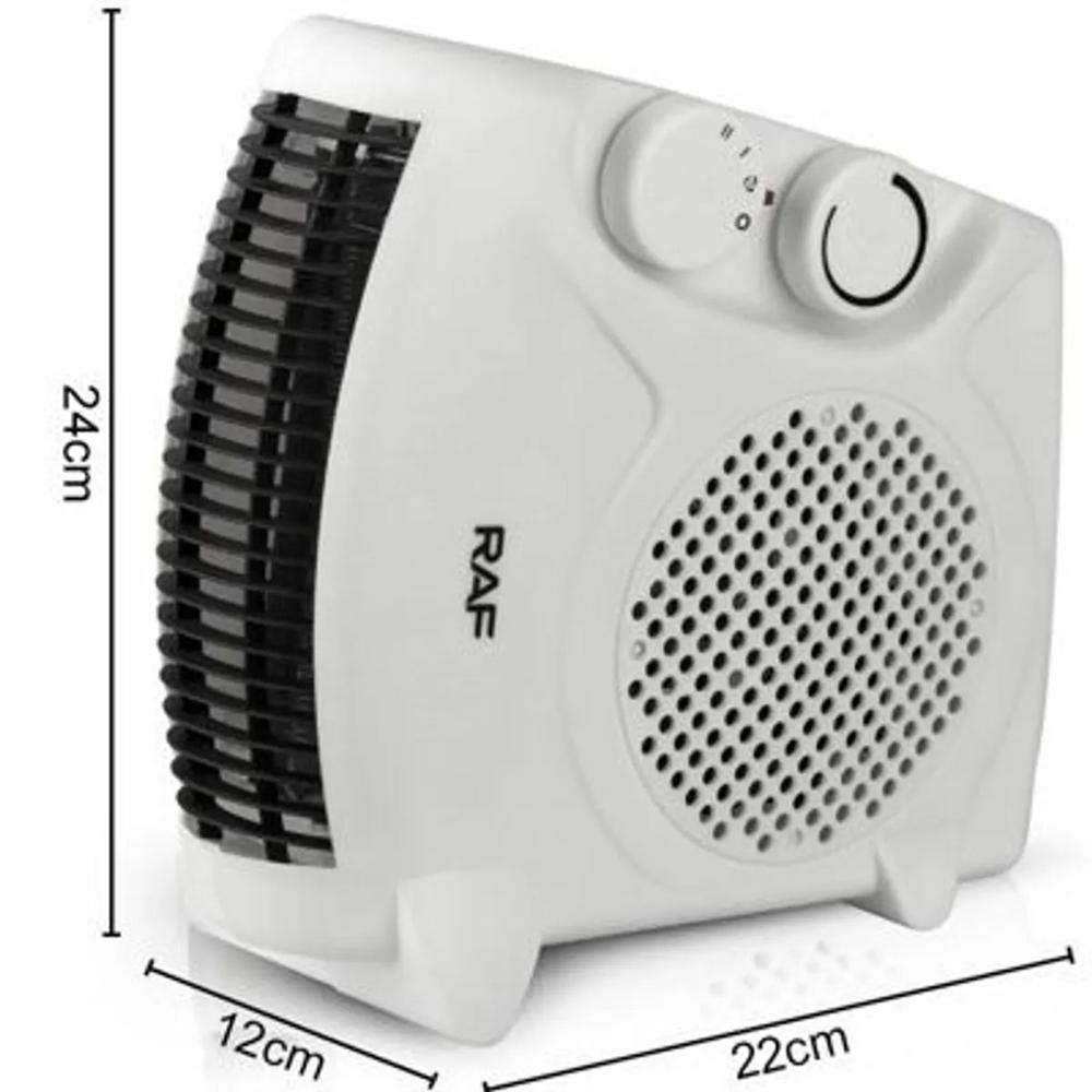 Calefactor Termoventilador 2000w Blanco R1185 Raf
