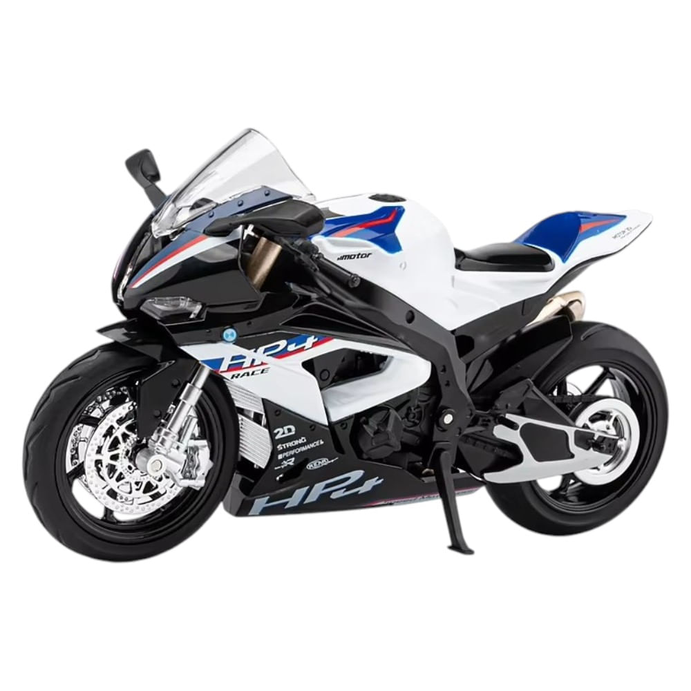 BMW HP4 Blanco  Luces y Sonido 1-12