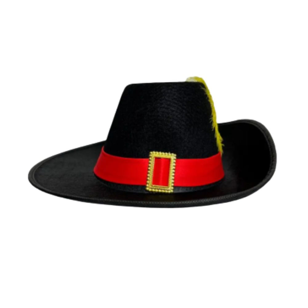 Sombrero Mosquetero Gato con Botas Cosplay Halloween Disfraz