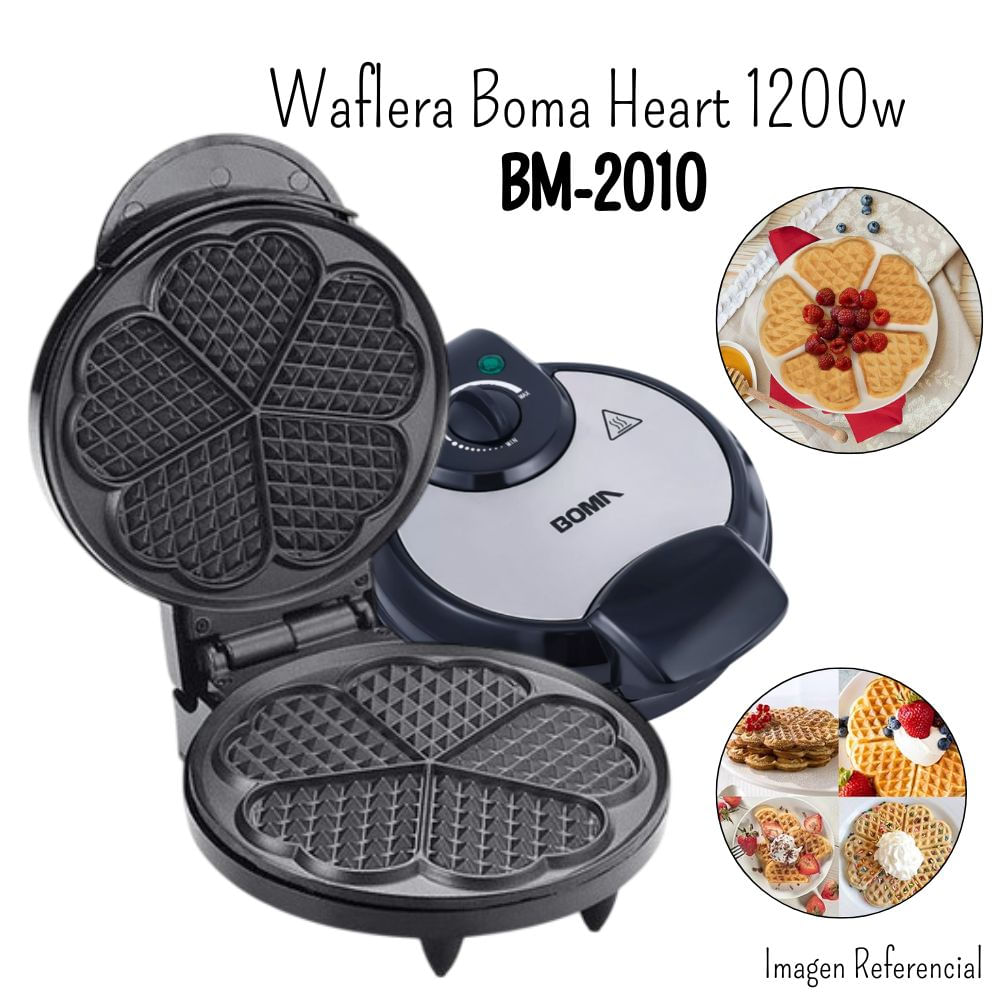 Waflera Boma Corazon 1200w BM-2010