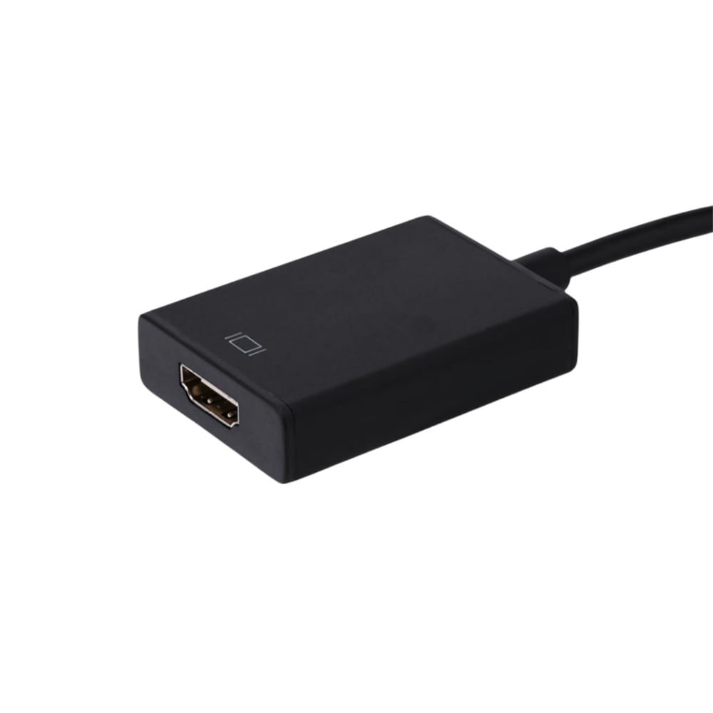Adaptador Convertidor Vga A Hdmi C/cable Audio, Video Fullhd